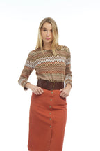 Milano Fringe Knit Top