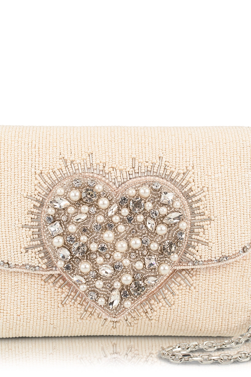 Shimmer Heart Bag