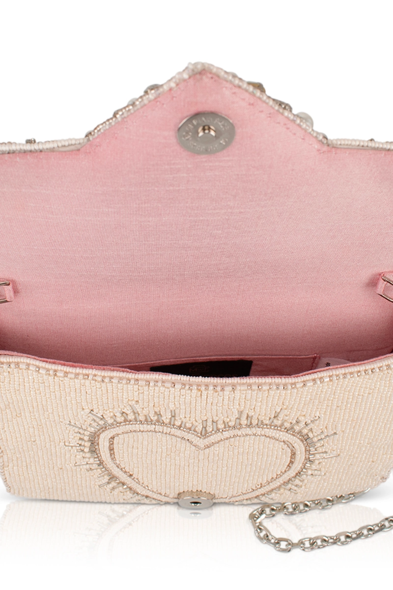 Shimmer Heart Bag