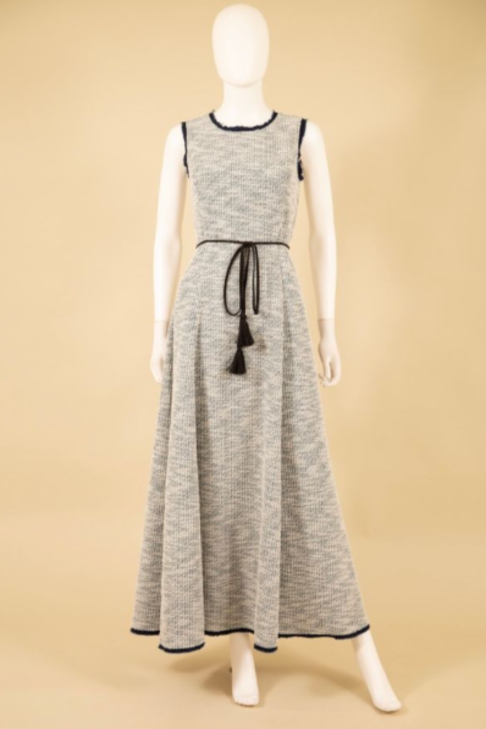 A-Line Dress Jacquard