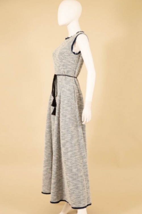 A-Line Dress Jacquard