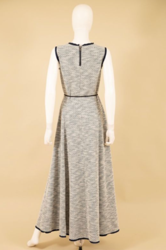 A-Line Dress Jacquard
