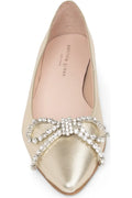 Ballet Crystal Bow Flats