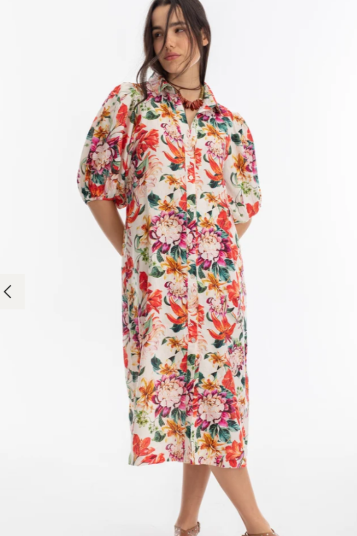 Angel Linen Dress