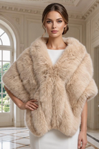 Faux Fur Shawl