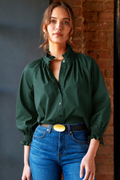 Fiona Ruffle Neck Shirt